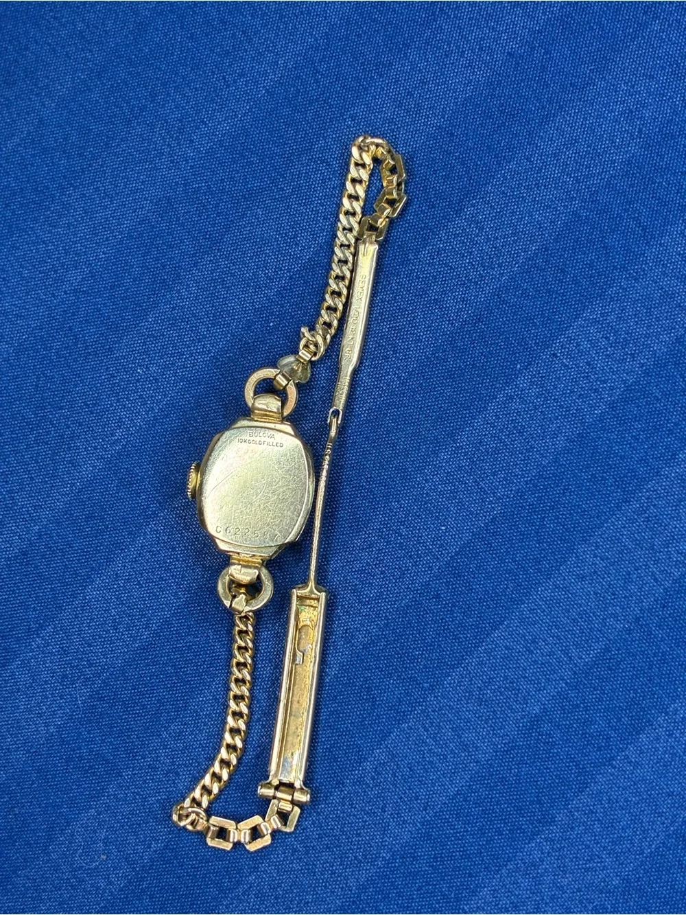 Vintage Bulova 10k GF Women's Bracelet Watch